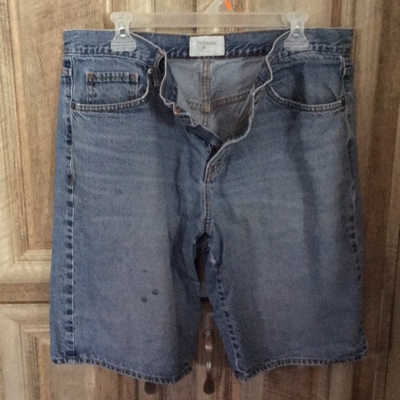 old navy jean shorts mens